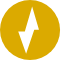 round electrical icon